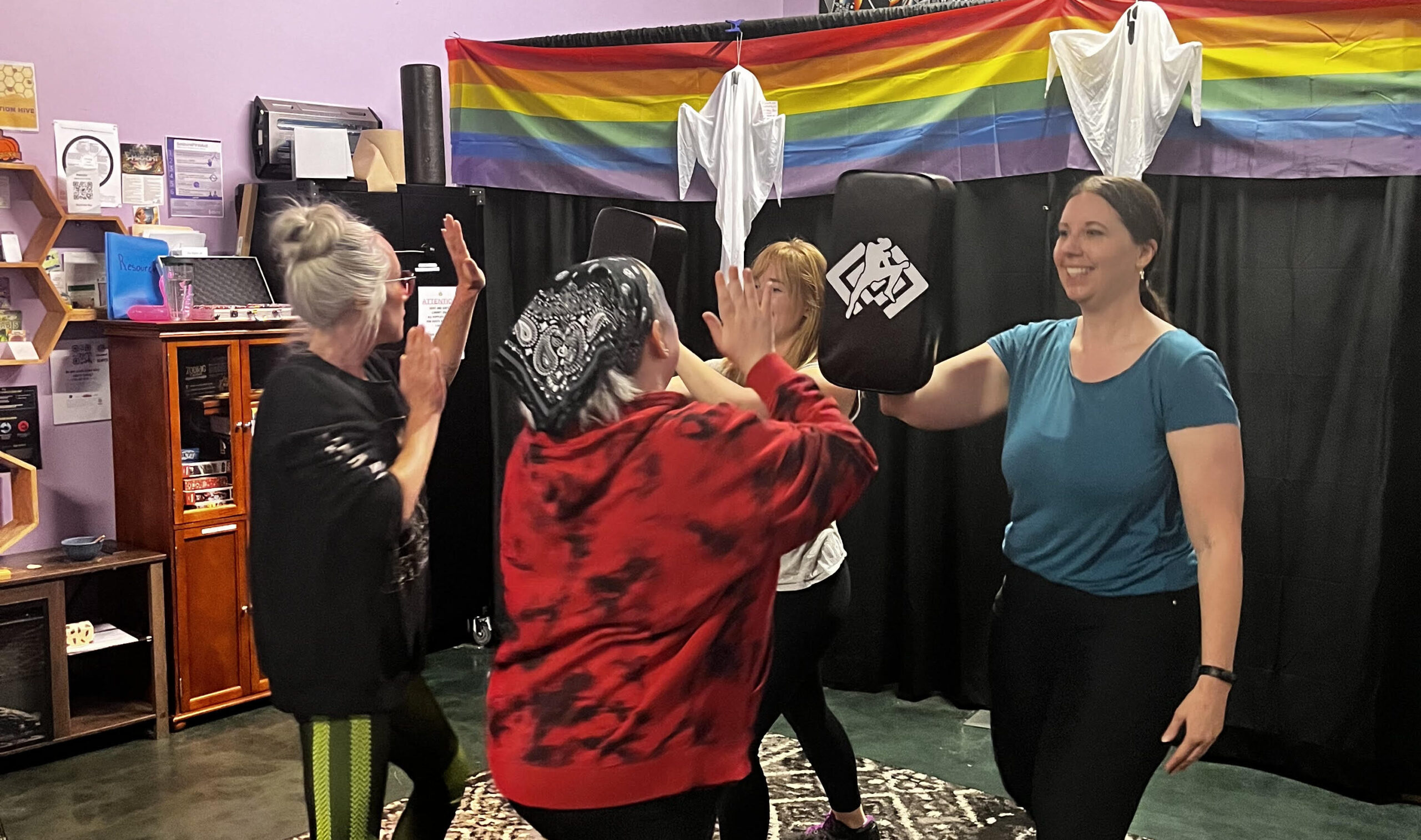 Learn how to fight in your next book club or retreat